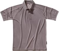 Poloshirt, Gr. XXL, grau/schwarz