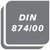 Haarlineal DIN 874/00 125 mm HP