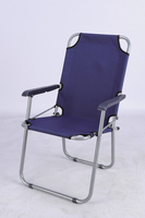 Papillon 55571 silla de jardín Acero Azul
