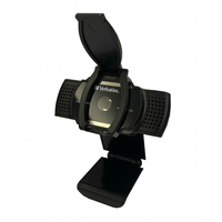 Verbatim 49578 webcam 2560 x 1440 Pixels USB 2.0 Zwart