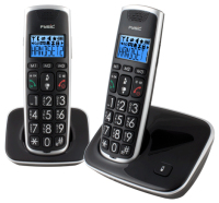 Fysic FX-6020 Telefon DECT-Telefon Anrufer-Identifikation Schwarz
