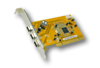 EXSYS FireWire 1394A with 3+1 ports, 32-Bit interfacekaart/-adapter