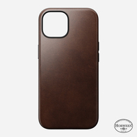 Nomad Modern Leather Case Handy-Schutzhülle 15,5 cm (6.1") Cover Braun