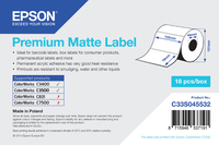 Epson Premium Matte Label Fehér