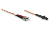 Intellinet 511575 fibre optic cable 3 m MT-RJ ST Orange