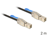 DeLOCK 83395 Serial Attached SCSI (SAS)-kabel 2 m Zwart