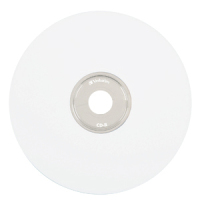 Verbatim CD-R 80MIN 700MB 52X White Inkjet Printable 100pk Spindle 100 pc(s)