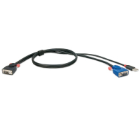 Lindy 33772 VGA kabel 3 m VGA (D-Sub) Zwart