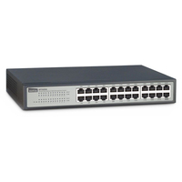 Inter-Tech ST3224 Managed Fast Ethernet (10/100) Schwarz 1U