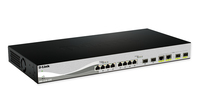 D-Link DXS-1210-12SC/E network switch Managed L2 10G Ethernet (100/1000/10000) 1U Black, Silver