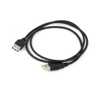 Star Micronics USB/USB USB Kabel 1 m USB 2.0 USB A Schwarz