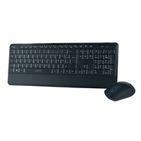 LogiLink ID0161 Tastatur Maus enthalten RF Wireless QWERTZ Deutsch Schwarz