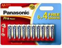 Panasonic Pro Power AA 6+4 Einwegbatterie Alkali