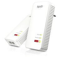 FRITZ!Powerline 1240 AX WLAN Set 1200 Mbit/s Przewodowa sieć LAN Wi-Fi Biały 2 szt.