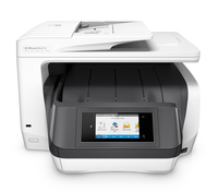HP OfficeJet Pro 8730 All-in-One printer, Kleur, Printer voor Home, Printen, kopiëren, scannen, faxen, Invoer voor 50 vel; Printen via USB-poort aan voorzijde; Scans naar e-mail...