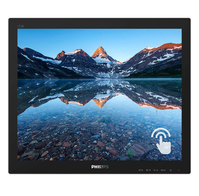 Philips 172B9TN/00 számítógép monitor 43,2 cm (17") 1280 x 1024 pixelek HD LCD Érintőképernyő Asztali Fekete