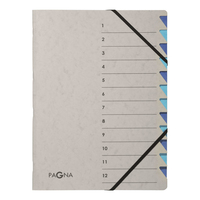 Pagna 44312-02 Schnellhefter Blau, Grau Pappe A4