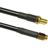 Ventev 400-19-20-P40 koax kábel 12,1 M RP-SMA Fekete