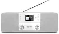 TechniSat 370 CD BT Personal Analógico y digital Blanco