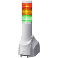 PATLITE NHL-3FB2W-RYG oświetlenie alarmowe Stały Bursztynowy/zielony/czerwony LED