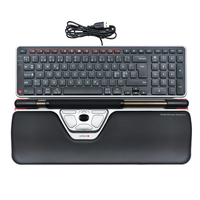 Contour Design RollerMouse Red Plus + Balance Wired tastiera Mouse incluso USB QWERTY Nordic Nero