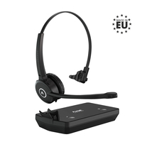 Axtel Prime X1 Mono DECT Zestaw słuchawkowy Bezprzewodowy Opaska na głowę Biuro/centrum telefoniczne Czarny