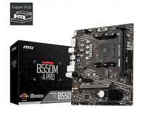MSI B550M-A PRO alaplap AMD B550 AM4 foglalat Micro ATX