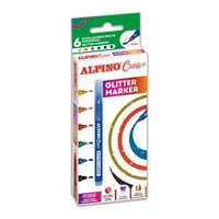 Alpino AR000178 marcador 6 pieza(s) Multicolor