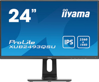 iiyama ProLite XUB2493QSU-B1 computer monitor 60,5 cm (23.8") 2560 x 1440 Pixels Wide Quad HD LED Zwart