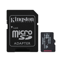 Kingston Technology Industrial 64 GB MicroSDXC UHS-I Klasa 10