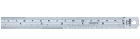 Linex SL 15 Schreibtisch-Lineal 150 mm Edelstahl Grau 1 Stück(e)