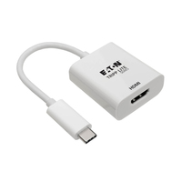 Tripp Lite U444-06N-HD4K6W adaptateur graphique USB 3840 x 2160 pixels Blanc