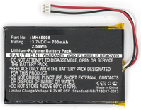 CoreParts MBXWHS-BA026 hoofdtelefoon accessoire Batterij/Accu