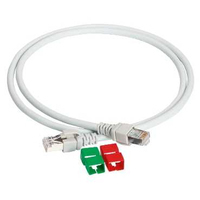 Schneider Electric 5m F/UTP Cat6 Cable hálózati kábel Szürke F/UTP (FTP)