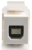 C2G USB 2.0 Keystone A-B F/F