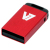 V7 Nano USB 2.0 4GB USB flash drive USB Type-A Rood