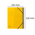 Exacompta 541209E fichier Carton Jaune A4