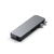 Satechi Pro Hub Mini Andocken USB 3.2 Gen 1 (3.1 Gen 1) Type-C Grau