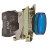 Schneider Electric XB4BVM6 alarm light indicator 230-240 V Blue