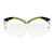 3M SF4000CC1 lunette de sécurité Lunettes de sécurité Plastique Noir, Vert
