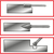 KS Tools 515.3203 fresa rotativa Metal hierro fundido, Plástico 3 pieza(s)