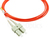 BlueOptics SFP3232DU1MK Glasvezel kabel 1 m SC OM2 Oranje