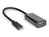 Hamlet XVAUC-HDM4K cavo e adattatore video USB tipo-C HDMI tipo A (Standard) Nero