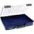 raaco CarryLite 80 Caja de herramientas Policarbonato (PC), Polipropileno Azul, Transparente