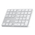 Satechi ST-XLABKS teclado numérico Universal Bluetooth Plata