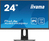 iiyama ProLite XUB2493QSU-B1 monitor komputerowy 60,5 cm (23.8") 2560 x 1440 px Wide Quad HD LED Czarny