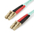 StarTech.com Cable de 5m de Fibra Óptica Multimodo LC/UPC a LC/UPC OM4 - 50/125µm - Fibra LOMMF/VCSEL - Redes de 100G - Cable LSZH - Baja Pérdida de Inserción - Low Insertion Loss
