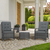Outsunny 841-143V01GY outdoor furniture set Grey