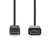 Nedis CCGL37100BK10 adaptador de cable de vídeo 1 m DisplayPort HDMI tipo A (Estándar) Negro