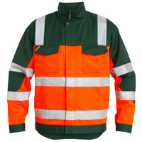 EN 20471 Bundjacke - 2XL - Orange/Grün - Orange/Grün | 2XL: Detailansicht 1